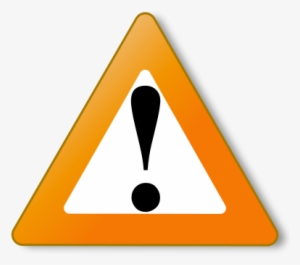 Caution - Svg - Warning Orange #2295341