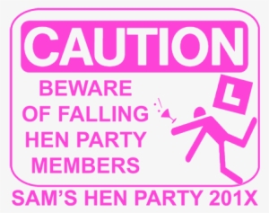 Caution Hen Party - Trips Slips And Falls In The Workplace Ppt #2295611