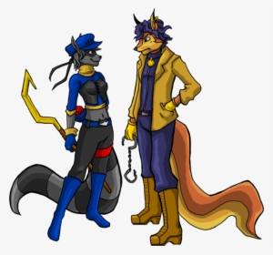 Thieves In Time Sly Cooper And The Thievius Raccoonus - Sly Cooper Carmelita Fox Male #2296087