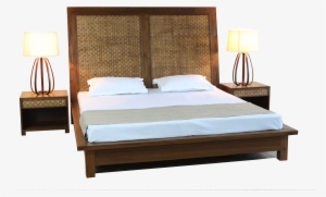 Veneer Weave Double Bed - Weave Bed #2298530