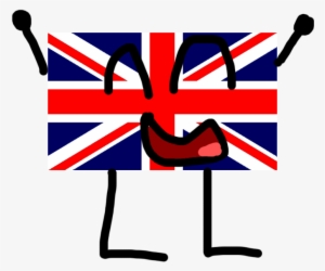 Cheer - Red White And Black Uk Flag #2298935