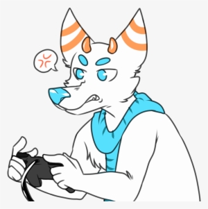 Furry Angry Gamer By Hyperion - Angry Furry #2298957