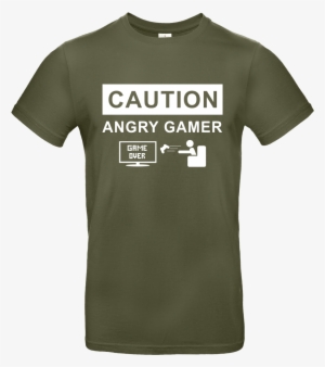 Angry Gamer T-shirt B&c Exact - B&c Exact 190 #2299066