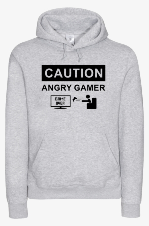 Angry Gamer Sweatshirt B&c Hooded #2299128