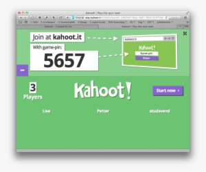 Din Kahoot-sesjon Får En Unik Pinkode Som Deltakerne - Kahoot Numbers #2299497