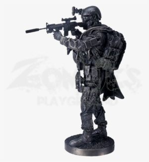 Navy Seal Aiming Statue - Navy Seals Full Gear #2299742