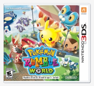 Pokemon Rumble World Box Art - Pokemon Rumble World 3ds #2299748