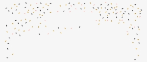 Gold Confetti Overlays Png Related Keywords Gold Confetti - Flock #230385