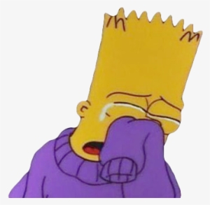 Lisa Simpson, Vaporwave, Crying, Random, Wallpaper, - Bart Simpson Sad Png #230623