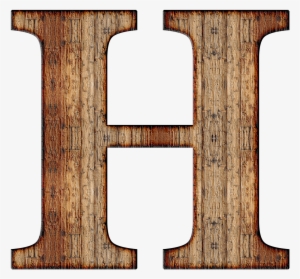 Download - Wooden Letter H Png #230655