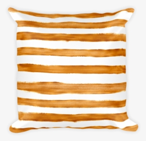 Watercolor Stripe Throw Pillow Cover - Cushion #230797