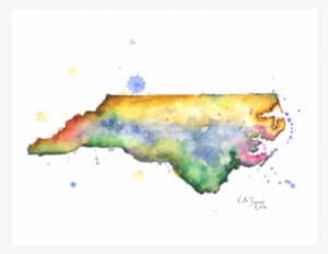 North Carolina Watercolor #230831