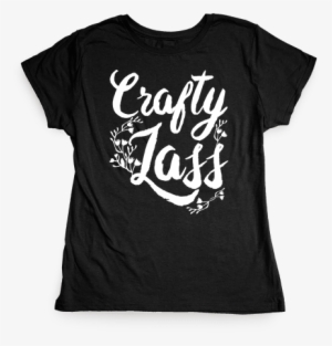 Crafty Lass Womens T-shirt - House Of Blues Tshirts #230861