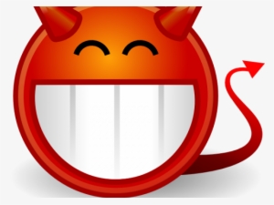 Emoticon Devil Horns - Devil Grin #230893
