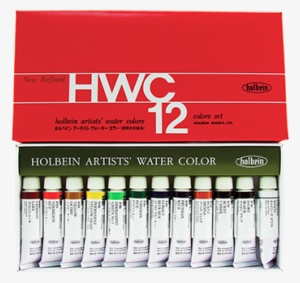 Holbein Artist's Watercolors In 5ml Tube - Holbein Watercolor 12 Set #231060