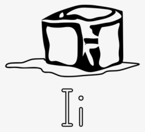 Ice Cube Melting - Starts With The Letter #231324