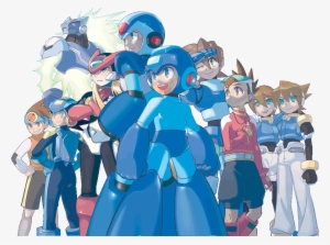 Mega Man Series Characters - Everlasting Peace 25 Years Of Megaman #231765