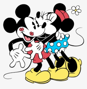 Disney Valentines Day Transparent Image - Disney Coloring Pages Minnie And Mickey #231907