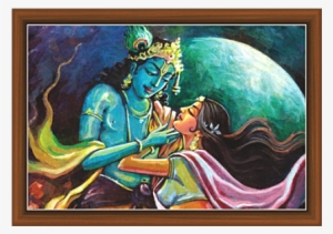 Radha Krishna Paintings - Indian Paintings Radha Krishna #232121
