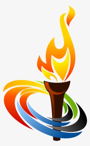 Pics For Torch Flame Png Clipart - Olympic Torch Png #232159