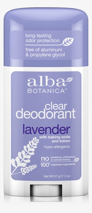 Size - 2 Oz - Alba Botanica Deodorant Stick - Lavender - 2 Oz #232846