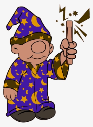 Cute Little Wizard - Clip Art Young Wizard #233023