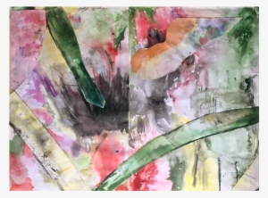 Watercolour On Paper 76 Cm X 56 Cm $1900 - Watercolor Painting #233227