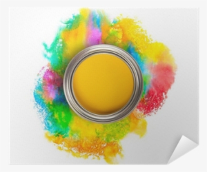 Abstract Colored Blobs On White Background Poster • - Circle #233287