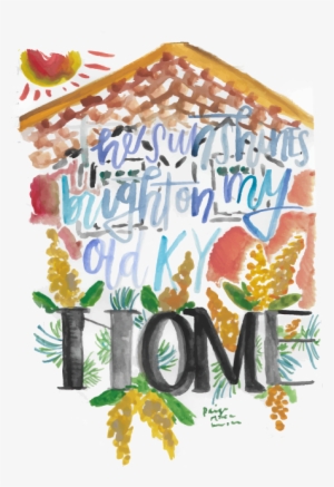 My Old Kentucky Home Art Print - Dessert #233550