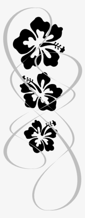 Hibiscus Swirl Clip Art - Hibiscus Clip Art #233581