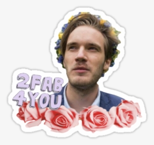 Fab, Redbubble, And Sticker Image - Pewdiepie Stickers Transparent #233640