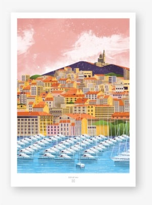 City Illustration - Marseille - Marseille #234046