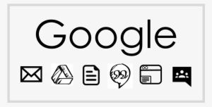 Google Logo White Png #234248