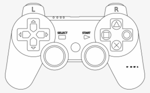 How To Set Use Game Console Controller Outline Svg #234313