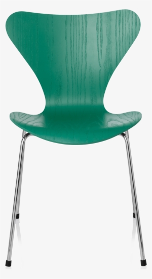 Series 7 Chair Arne Jacobsen Huzun Green Coloured Ash - 7 Chair #234331