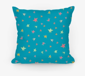 Radical 90s Star Pattern Pillow - Pillow #234549