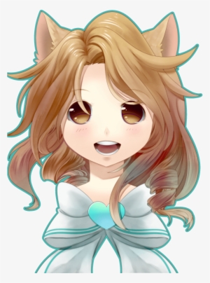 Sara By Kura-ou Teal Outline - Cartoon #234668