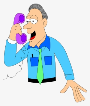 Deluxe Clipart Talking People Talking On Their Phones - Clipart Talk On Phone #235075