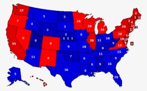 Clinton Vs Bush - Al Gore Bush Map #235120