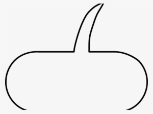 Cartoon Text Bubble - Line Art #235656