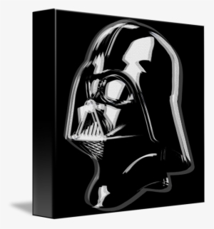 Vader Drawing Canvas - Black And White Star Wars Art Darth Vader #236086