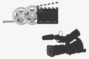 Film Equipment Camera Clapperboard Movie C - Equipo De Cine Png #236519