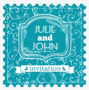 Wedding Invitation Vintage Clothing Retro Style Euclidean - Wedding #237007