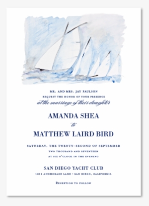 Yacht Club Invitation #237084