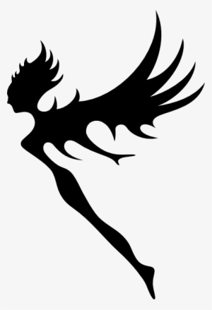 Fairy Wings Clipart - Black Fairy Png #237451
