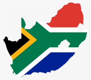 This Free Icons Png Design Of South Africa Flag Map #237507