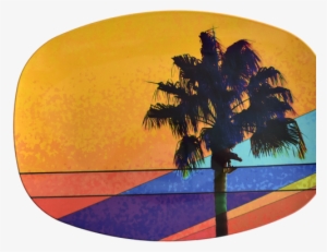 Sunny Dunes Platter - Palm Springs #237654