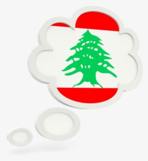 Lebanon Clipart Bubble - Lebanon Flag #237725