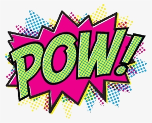 Pow, Overlay, And Comic Image - Comics Pop Art Png #238290