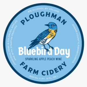 Ploughman Bluebird Day Label #238339